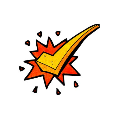 çizgi film pozitif kene sembolü