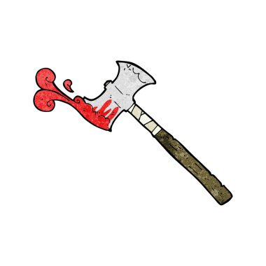 çizgi film çift taraflı balta