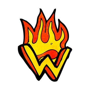 çizgi film yanan mektup