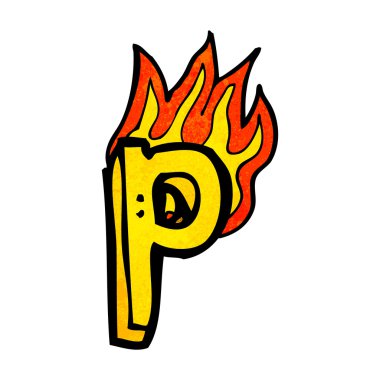 çizgi film yanan mektup