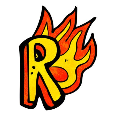 çizgi film yanan mektup