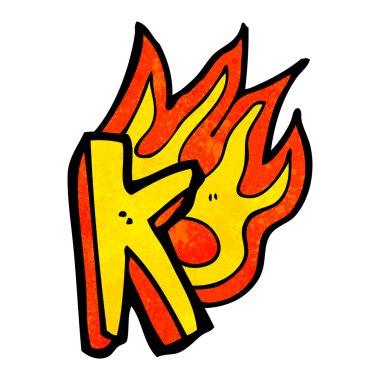 çizgi film yanan mektup