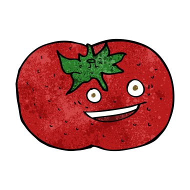 karikatür domates