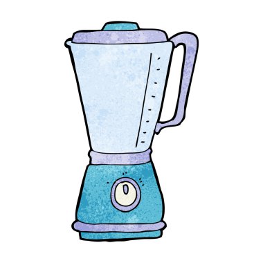 karikatür mutfak blender