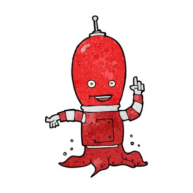 çizgi film uzaylı uzay adamı