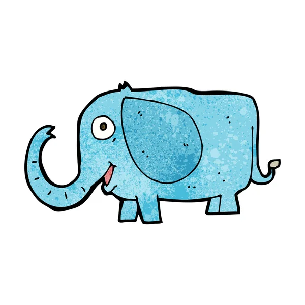 Elefante bebé de dibujos animados — Vector de stock