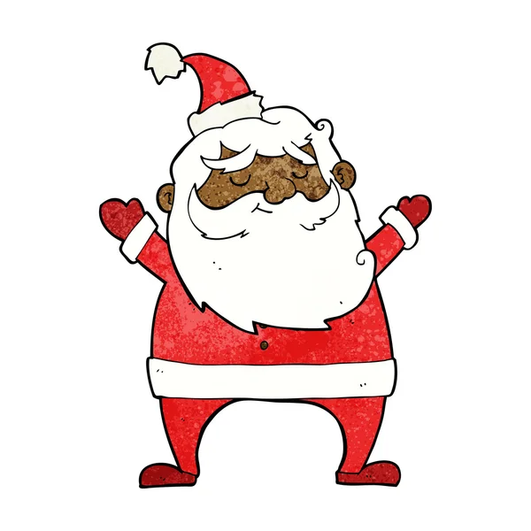 Joyeux santa dessin animé — Image vectorielle