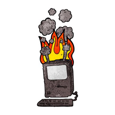 çizgi film eski bilgisayar