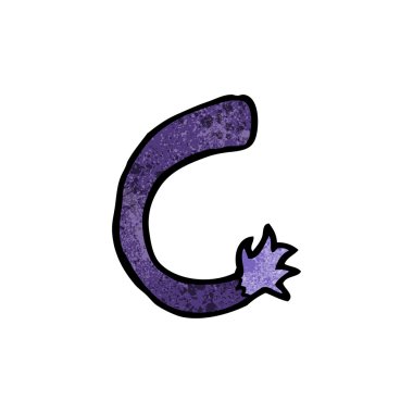 Cadılar bayramı vampir kolu çizgi filmi.