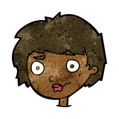 karışık kadın karikatür