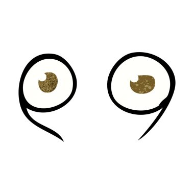 Çizgi film Gözleri