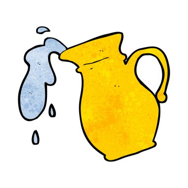 çizgi film su kabı