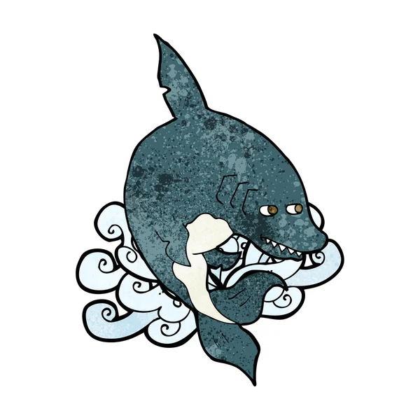 komik karikatür köpek balığı