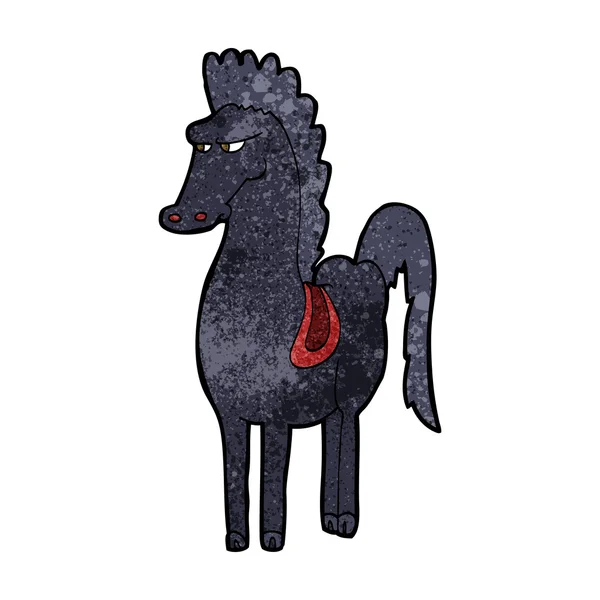 Tecknad häst — Stock vektor