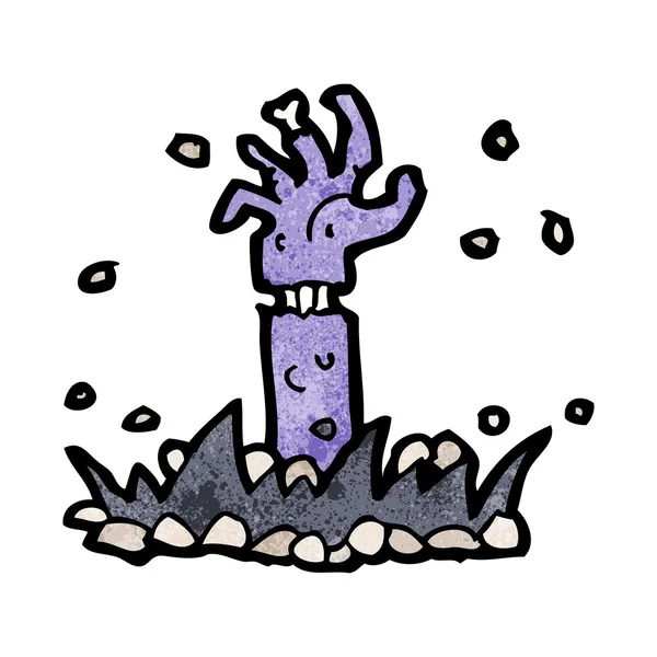 çizgi film zombi kol