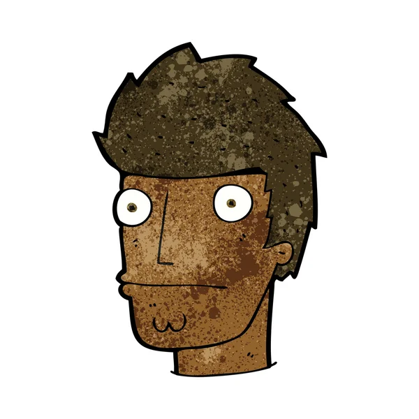 Cartoon nerveuze man — Stockvector