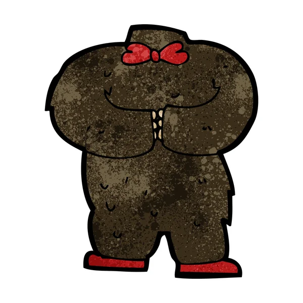 Cartoon-Teddybär Körper (Mix and Match oder fügen Sie eigene Fotos hinzu) — Stockvektor