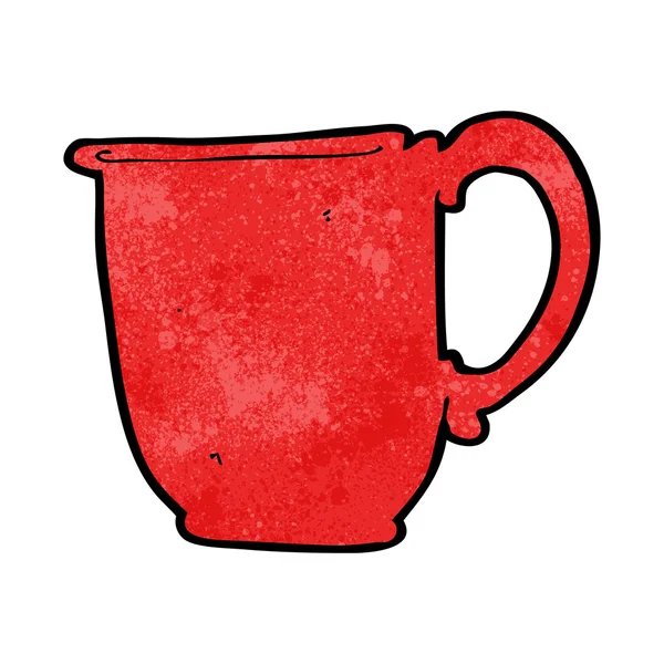 Caneca dos desenhos animados — Vetor de Stock