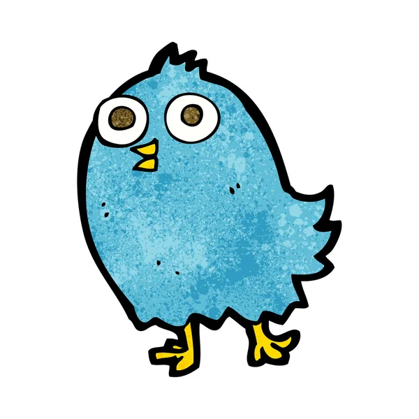 Dibujos animados feliz pájaro — Archivo Imágenes Vectoriales