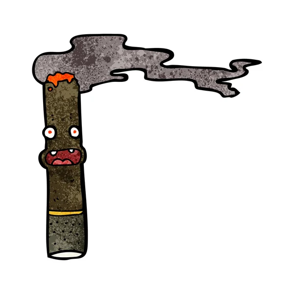 Tecknad cigarr — Stock vektor