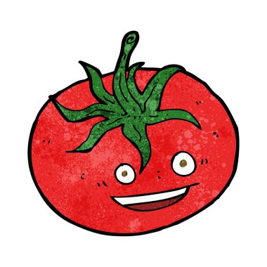 karikatür domates