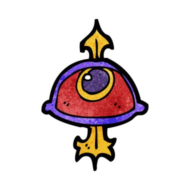 çizgi film göz simgesi