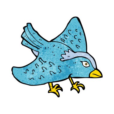 karikatür Bahçe kuş