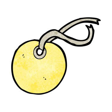 karikatür Bagaj etiketi