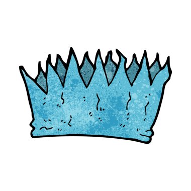 karikatür kağıt taç