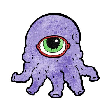 çizgi film uzaylı kafası