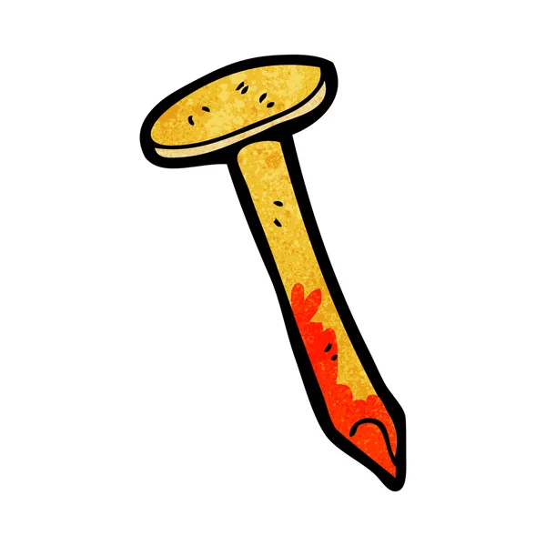 Kreslený krvavé nehty — Stockový vektor