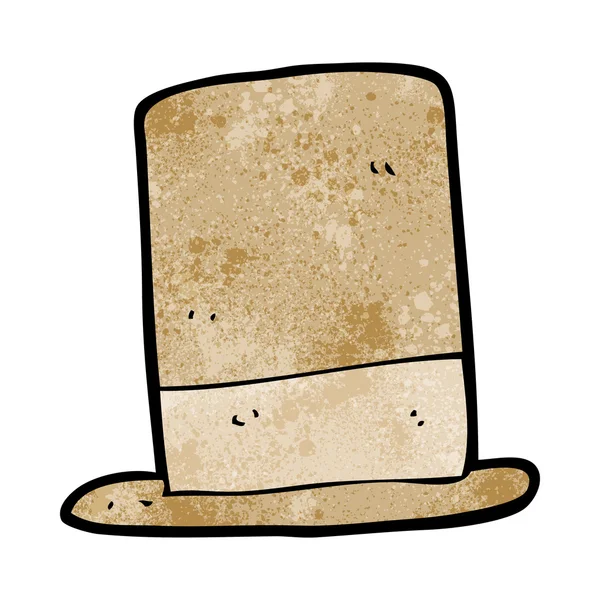 Stary kapelusz kreskówka — Wektor stockowy