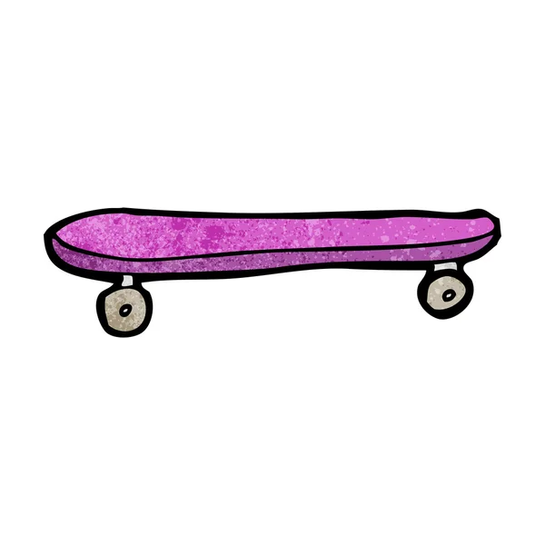 Zeichentrickskateboard — Stockvektor