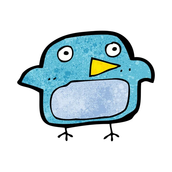 Cartoon bluebird — Stockvector