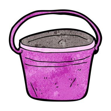 karikatür metal kova