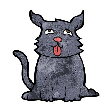 Çizgi film mutlu köpek.