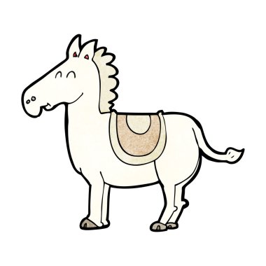 Çizgi film eşeği.