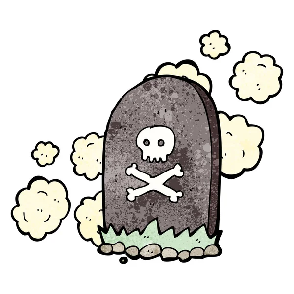 Kreslený hrob — Stockový vektor