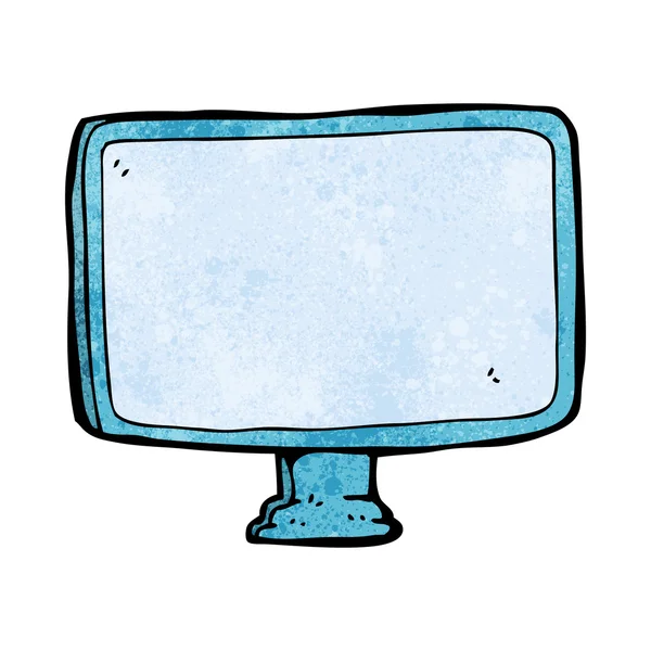 Cartoon computerscherm — Stockvector