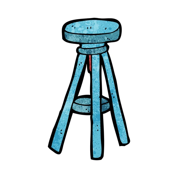 Tabouret dessin animé — Image vectorielle