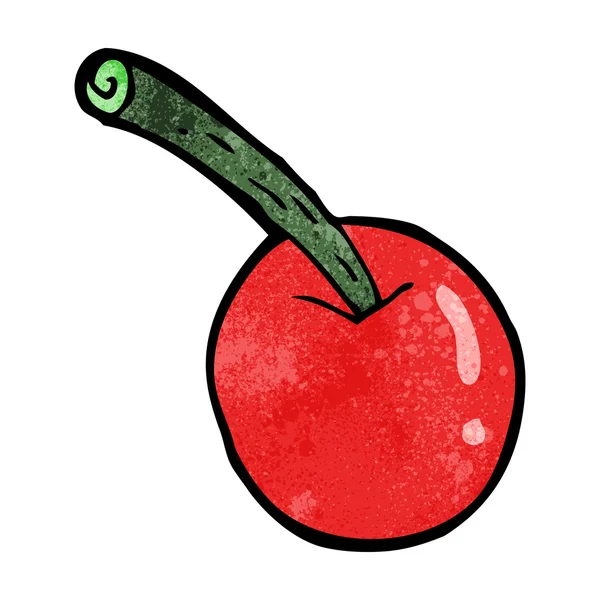 Cartoon cherry symbool — Stockvector