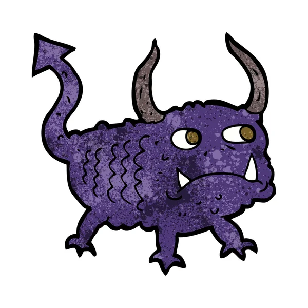 Cartoon weinig demon — Stockvector