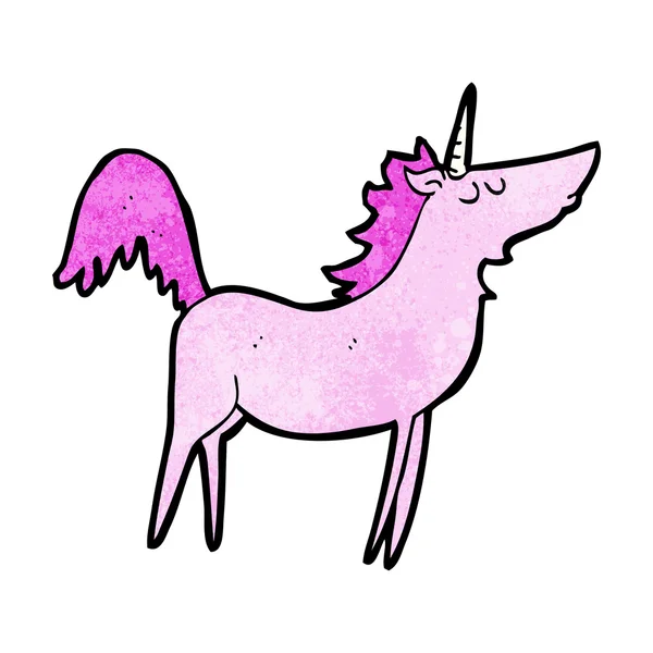 Karikatür unicorn — Stok Vektör