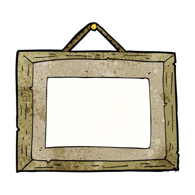 karikatür resim çerçevesi