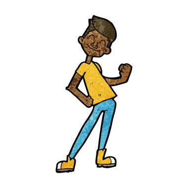 kutlama adam çizgi film