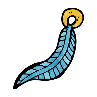 çizgi film tüy Anahtarlık