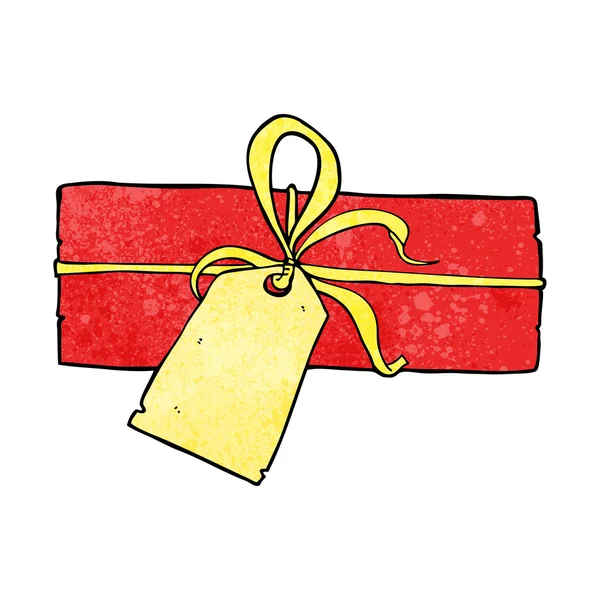 Cartoon kerstcadeau — Stockvector