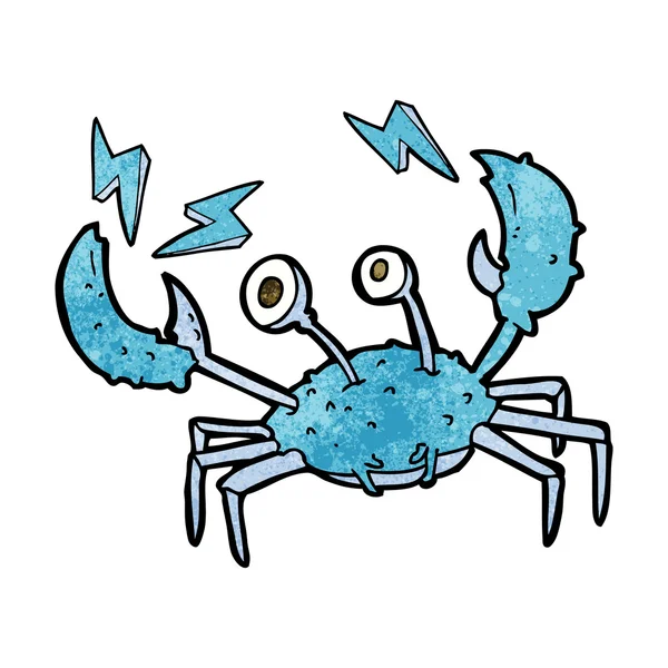 Bande dessinée crabe — Image vectorielle