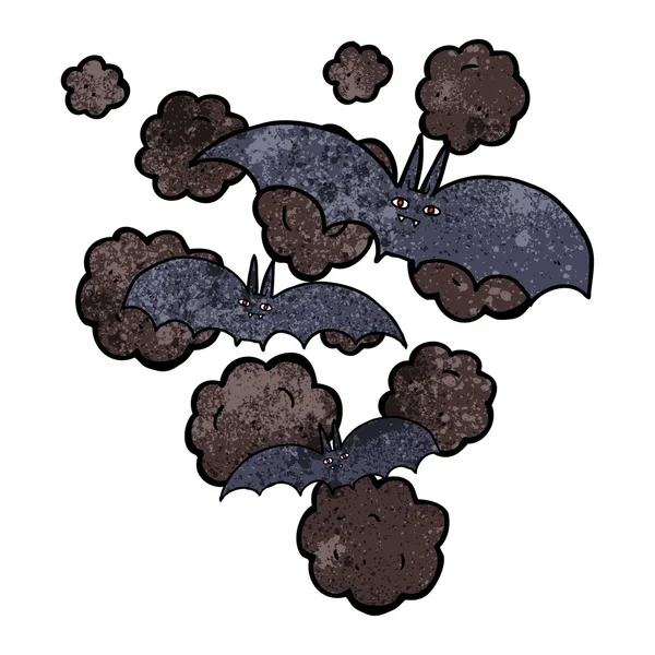 Pipistrelli vampiro cartone animato — Vettoriale Stock