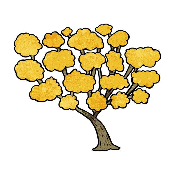 Árbol de dibujos animados — Vector de stock